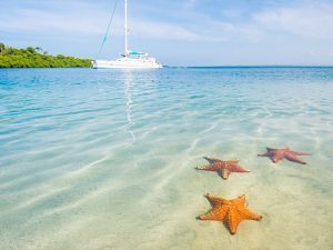 Vista panorámica de Bocas del Toro en Panamá