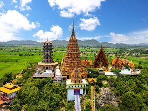 Paisaje impresionante de Vietnam y Tailandia