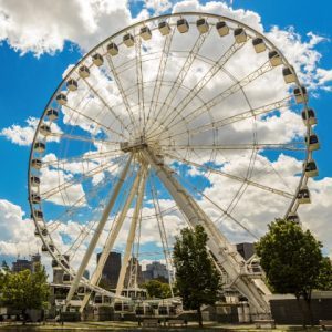 Panorámica de Montreal en un día soleado de primavera