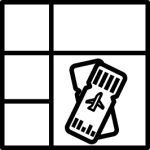 Varios boletos para eventos sobre una mesa