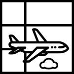 Avión despegando al atardecer representando vuelos económicos y ofertas de viajes 2024